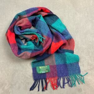 L.L. Bean Multicolor Plaid Scarf